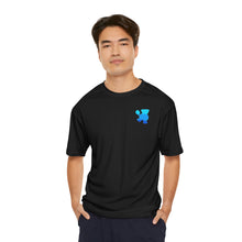 Load image into Gallery viewer, BlueTeam Tennis Bear Men's Performance T-Shirt