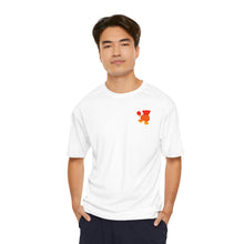 Load image into Gallery viewer, Red Team Tennis Bear Men's Performance T-Shirt