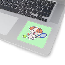 Load image into Gallery viewer, Tennis Dog Stickers (Mint)