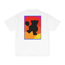 Load image into Gallery viewer, Red Team Tennis Bear Men's Performance T-Shirt