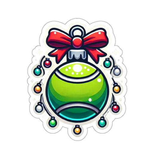 Tennis Ball Ornament Stickers