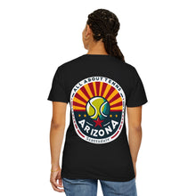 Load image into Gallery viewer, All About Tennis Arizona Badge T-shirt