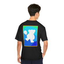 Load image into Gallery viewer, BlueTeam Tennis Bear Men's Performance T-Shirt