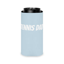 Load image into Gallery viewer, Tennis Dad Can Cooler (Blue)