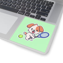 Load image into Gallery viewer, Tennis Dog Stickers (Mint)