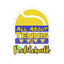 Load image into Gallery viewer, All About Tennis & Pickleball Stickers