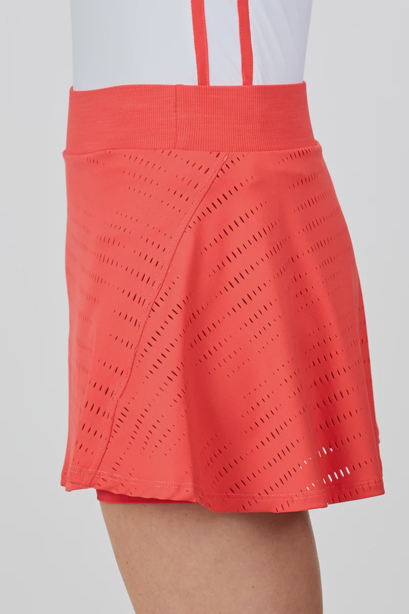 Sofibella Women's 14" Jacquard Skirt 2354 - HIB