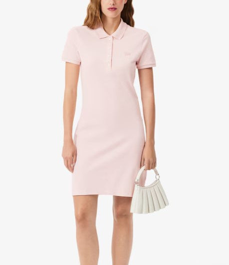 Lacoste Women's Slim Fit Stretch Mini Piqué Polo Dress- EF5473