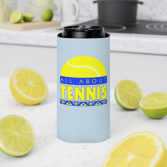 Tennis Mom Can Cooler (Blue)