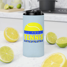 Load image into Gallery viewer, Tennis Mom Can Cooler (Blue)