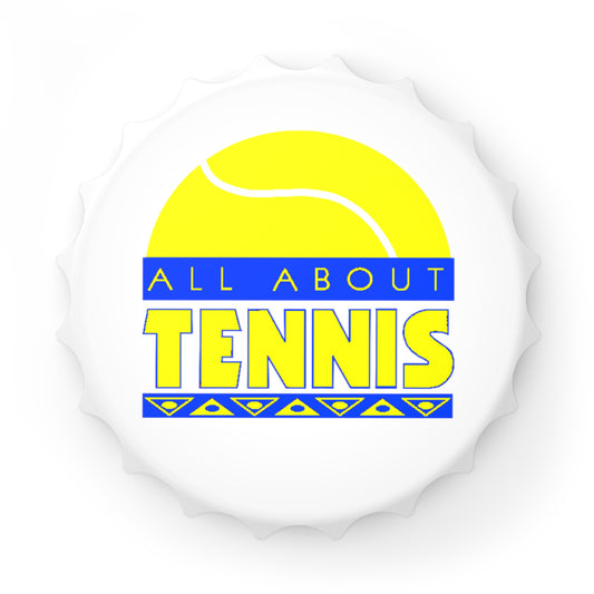 All About Tennis Bottle Opener (Light Yellow)