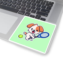 Load image into Gallery viewer, Tennis Dog Stickers (Mint)