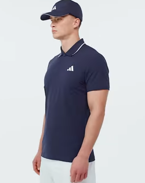 Adidas Men's Free Lift Tennis Polo KE6691 Legend Ink