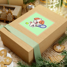 Load image into Gallery viewer, Tennis Dog Stickers (Mint)