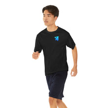 Load image into Gallery viewer, BlueTeam Tennis Bear Men's Performance T-Shirt
