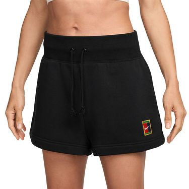 Nike Women's Court Phoenix Fleece High-Waisted Loose Shorts HQ0364-010