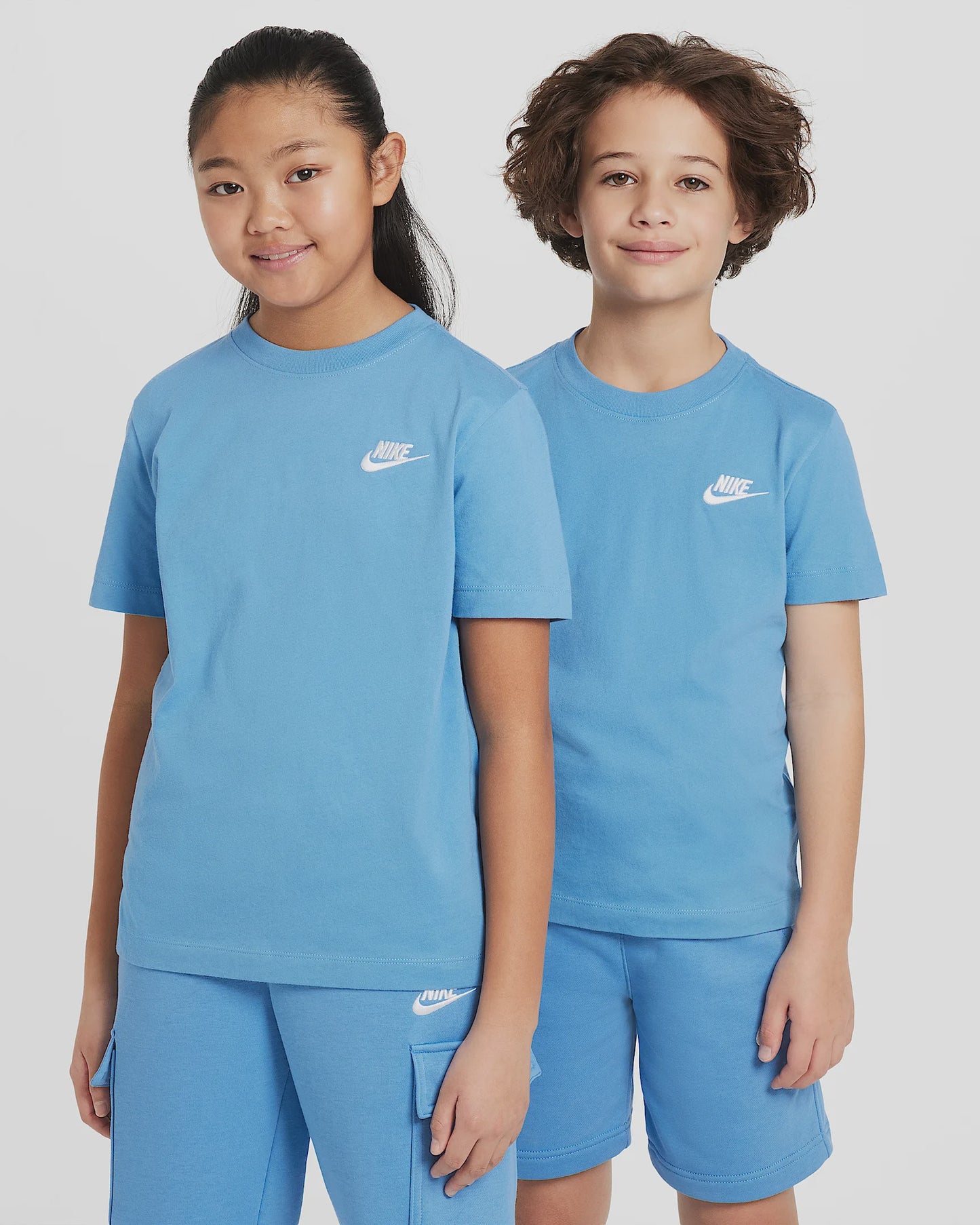 Nike Sportswear Big Kids' T-Shirt- FZ5177-415