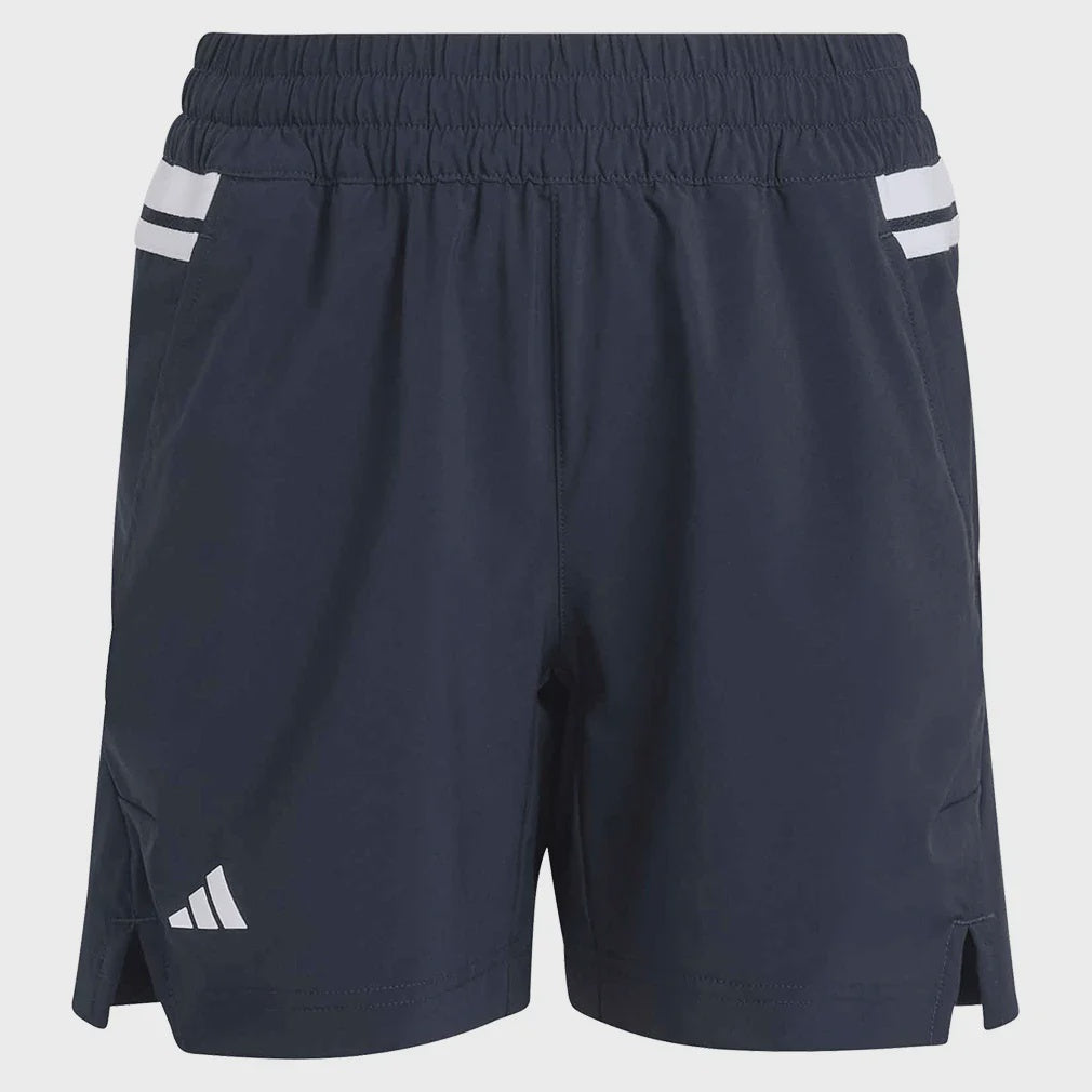 Adidas Boy's Pro Tennis Shorts- KB9767 Legend Ink
