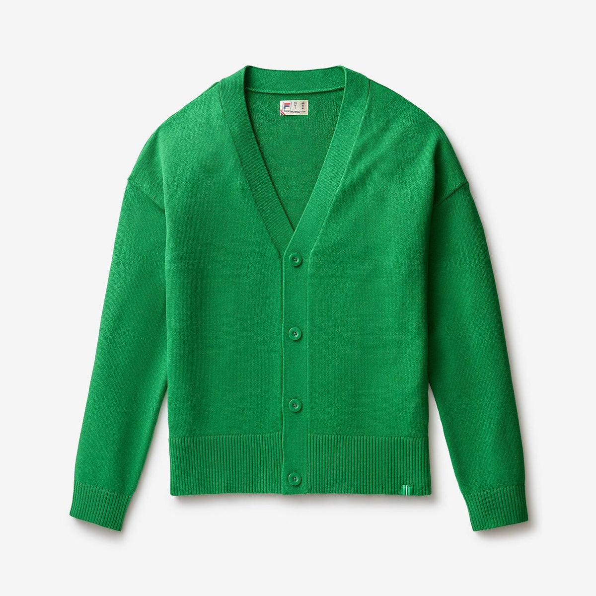 Fila Baseline Cardigan - Amazon Green – All About Tennis