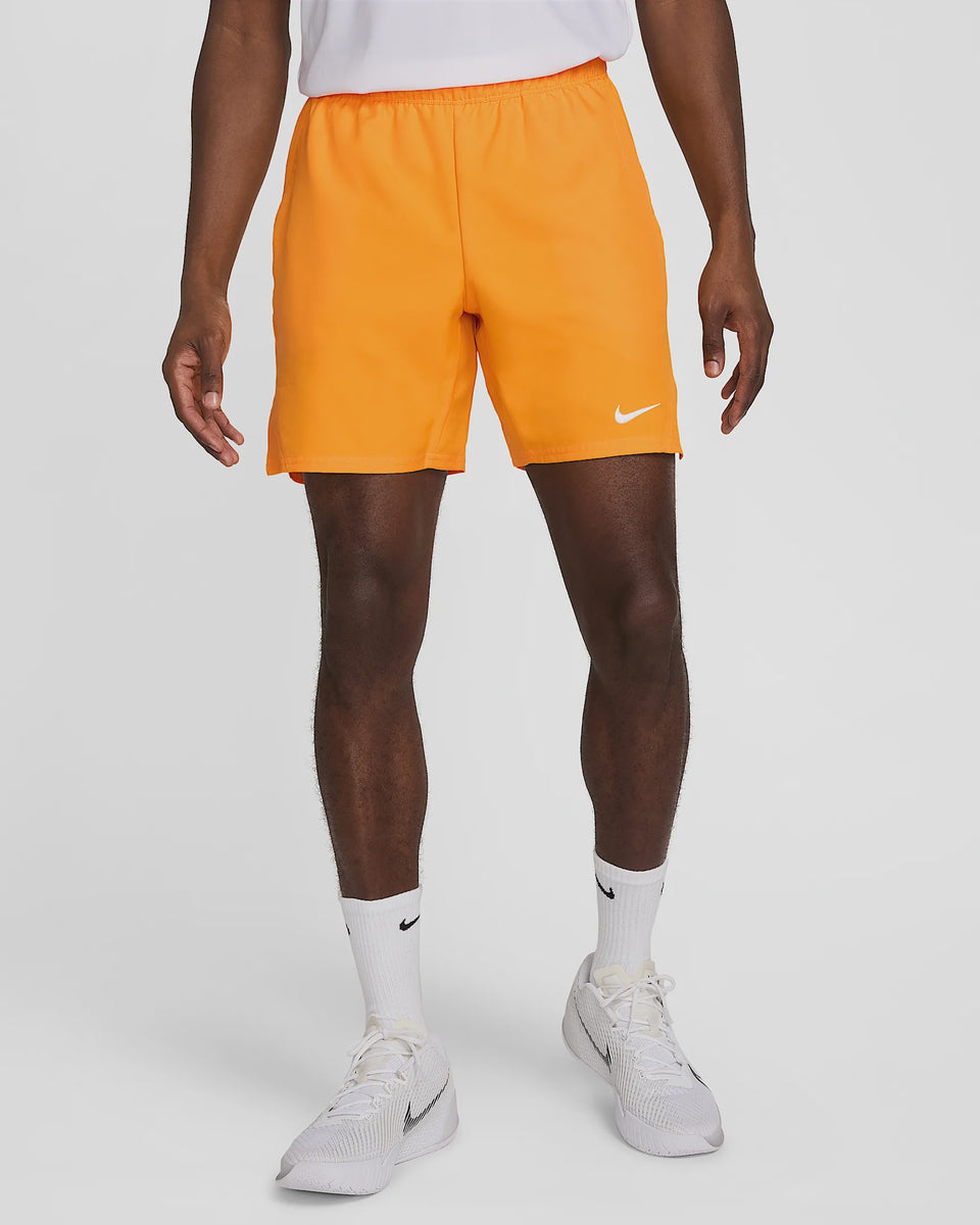 超希少 フェデラー着用NIKE 9Inch Court Flex Ace Nike Court Flex Men's Tennis Short Royal/white
