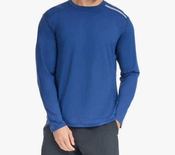 Men's Long sleeve BloqUV- Style 12002 Navy