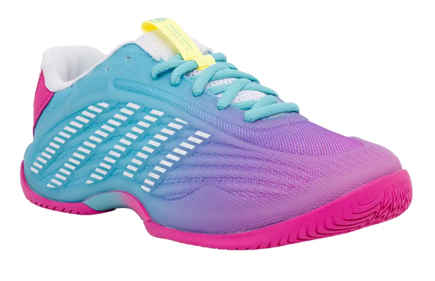 K-Swiss Womens Hypercourt Express 3 Neon Pink Neon Blue 94603-672