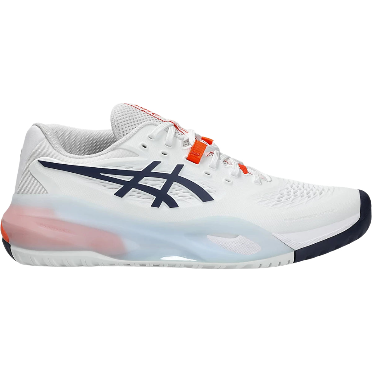 ASICS GEL-RESOLUTION Ｘ　テニスシューズ Asics Men's Gel-Resolution X - White/Indigo Fog – All About Tennis