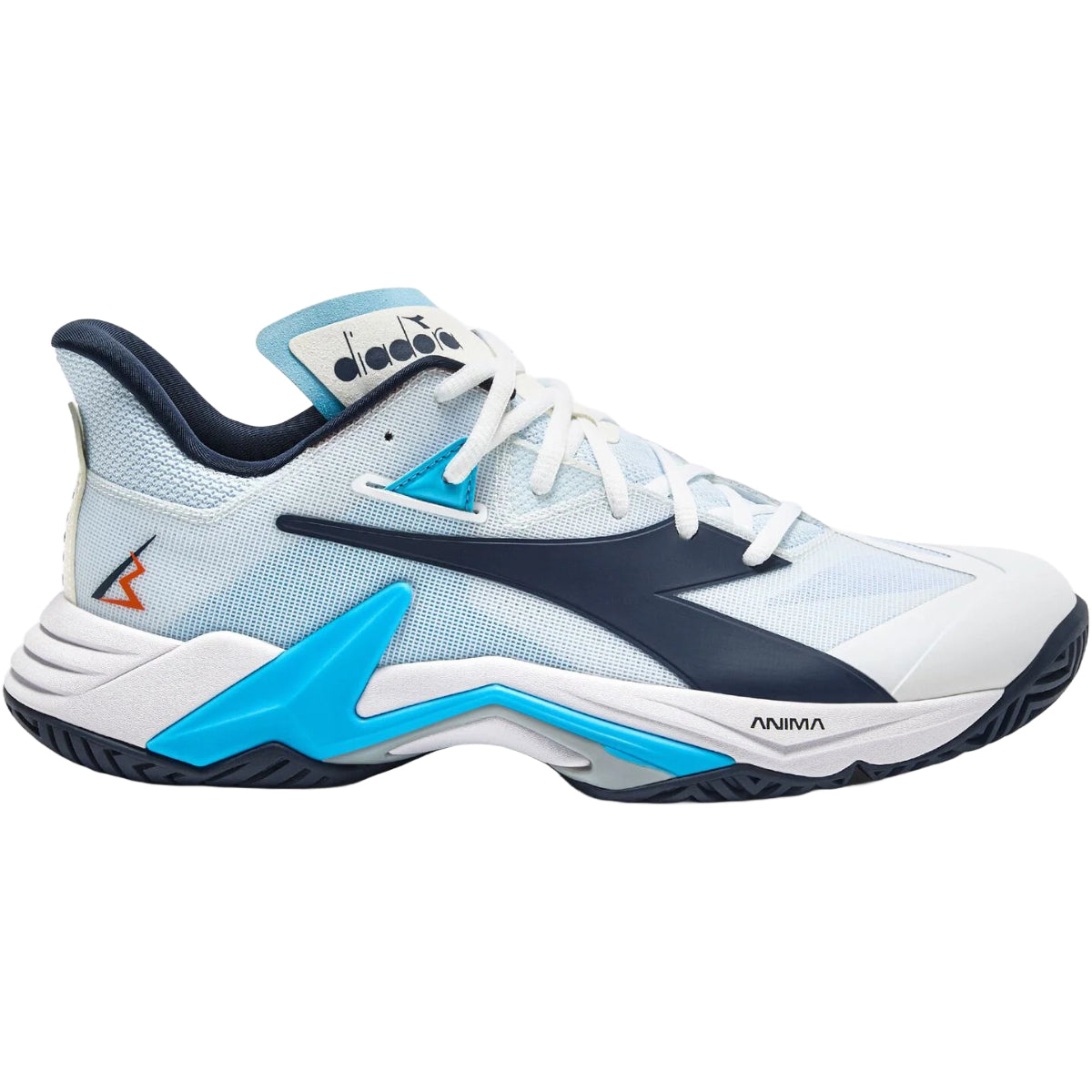 Diadora Men's B.Icon 3 AG White/Corsair Blue 101.181461 – All