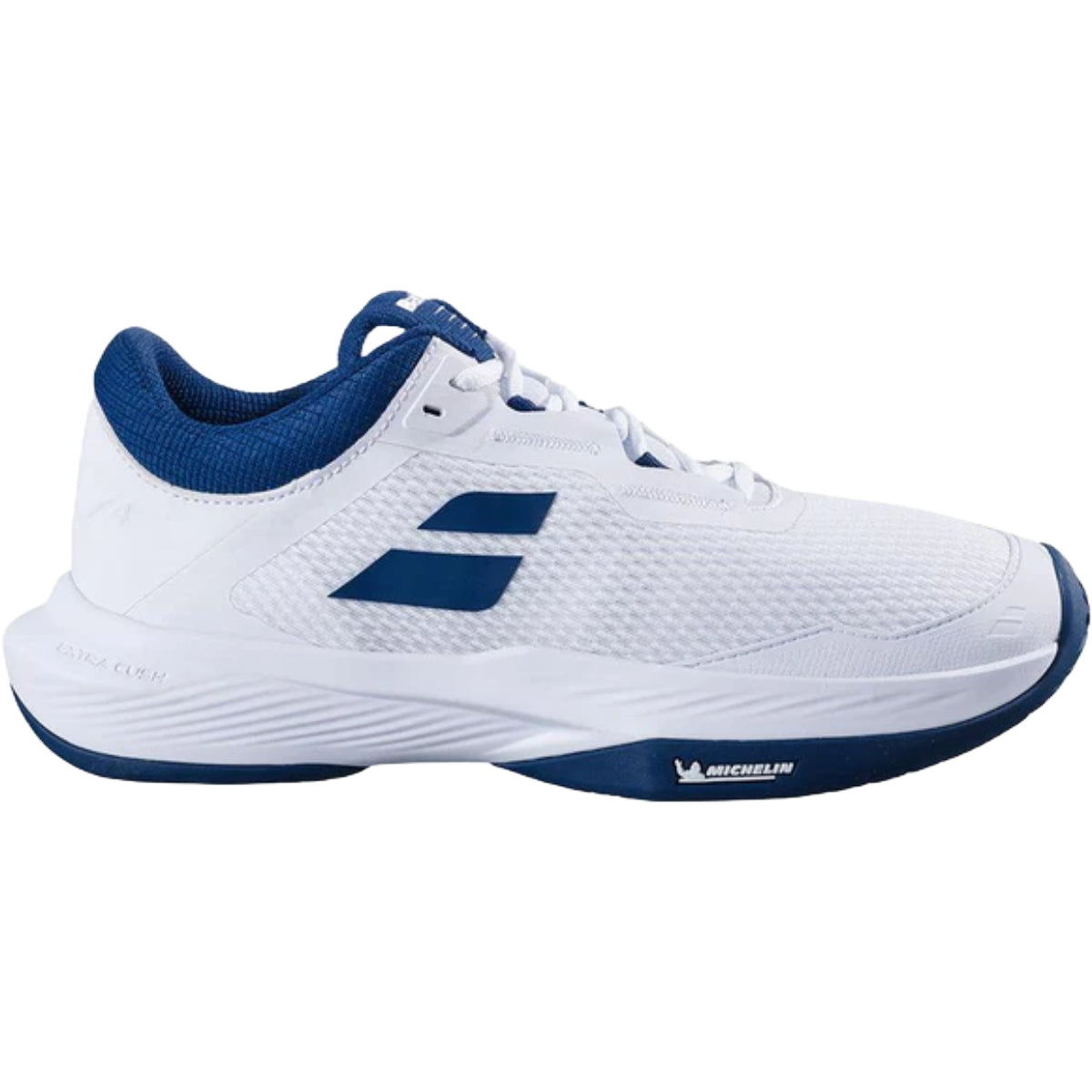 Babolat Men's SFX 4 All Court- White/ Estate Blue