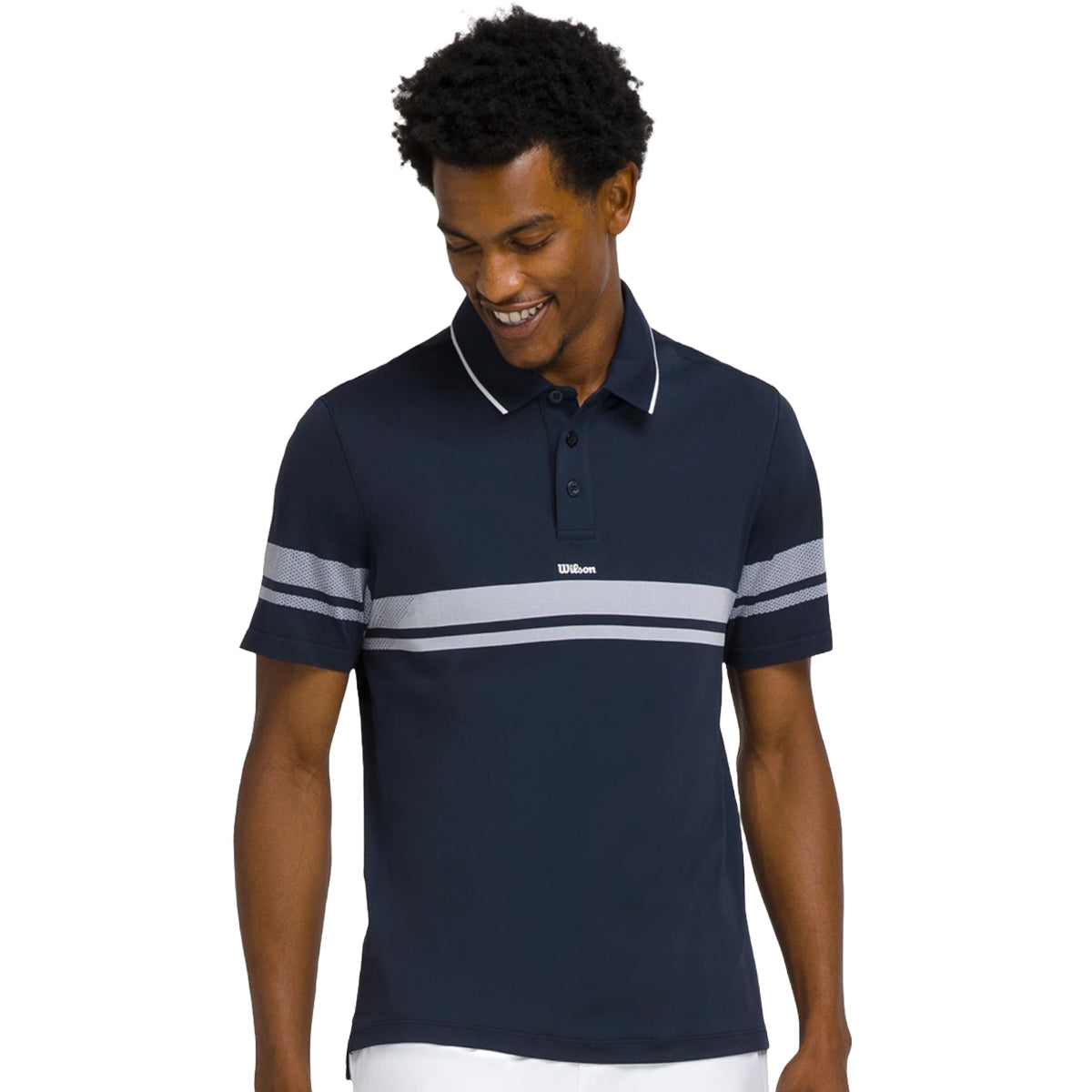 メンズウェア POLO SPORTS Wilson Men's All Seasons Polo WM000143331 DBC – All About Tennis