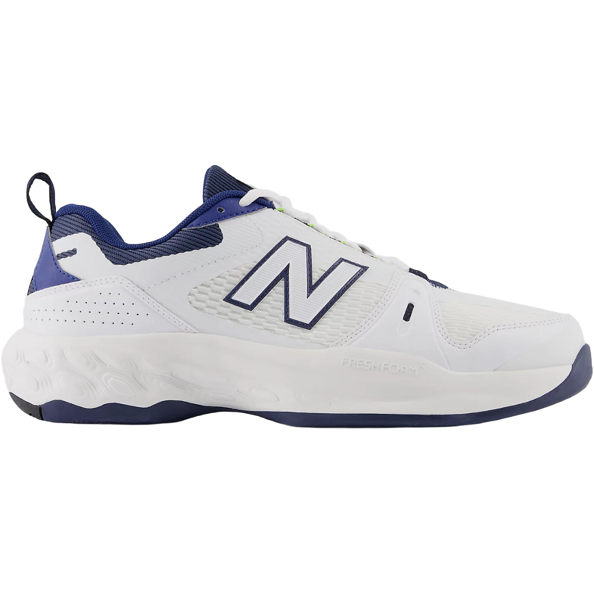 New Balance Men's Fresh Foam X MC1007 White -4E – All About Tennis