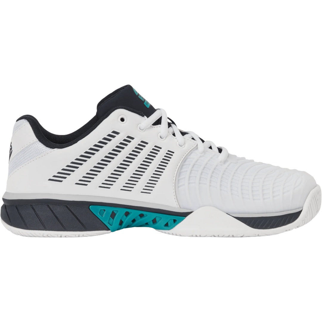 K-Swiss Men's Express Light 3 PADEL Shoes - White/Blue - 08900-148