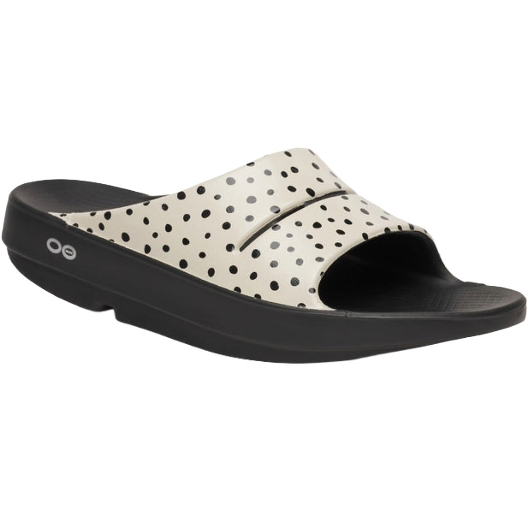 OOFOS Women's OOahh Slide - Pebble 1103