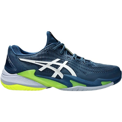 アシックス COURT FF 3 OC 402(マコブルー/ホワイト) Asics Men's Court FF 3 1041A370-402 Mako Blue/White – All About Tennis