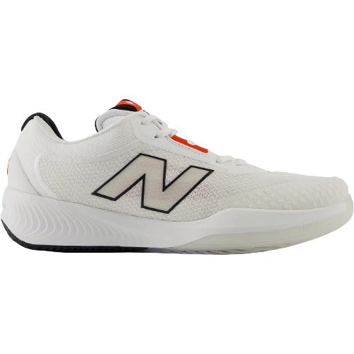 New Balance Men's FuelCell 996v6 Tennis Shoes (D Width) - MCH996W6 White/Black