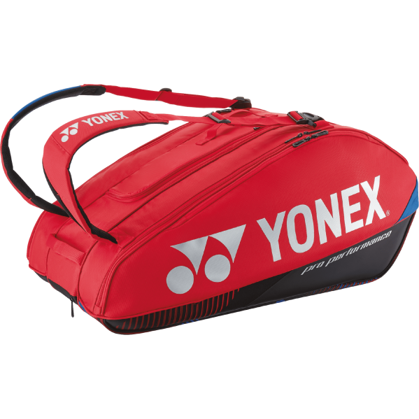 Yonex 2026 V-Core 9 Pk Tennis Bag - Scarlet