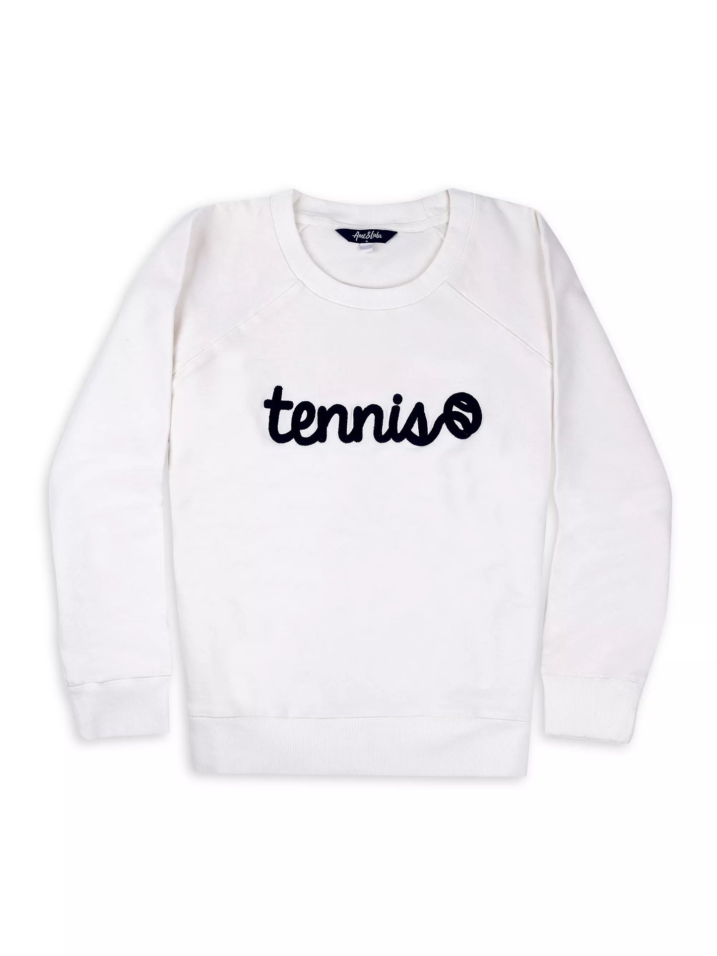 Ame & Lulu Tennis Stitched Sweatshirt