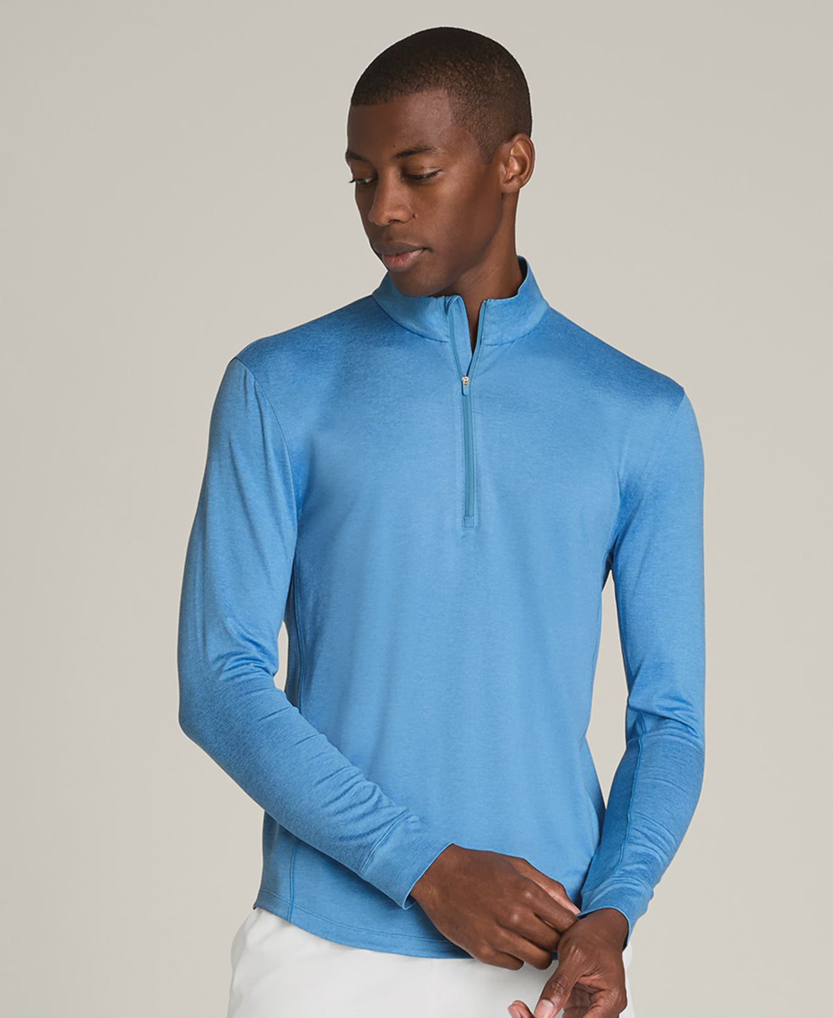 Wilson Men's Everyday Performance Half-Zip Alley Blue WM00305