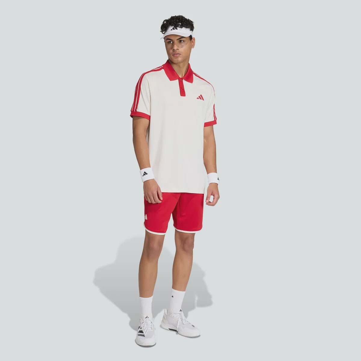 Adidas Men's Classics Polo KE6718 Chalk White – All About Tennis