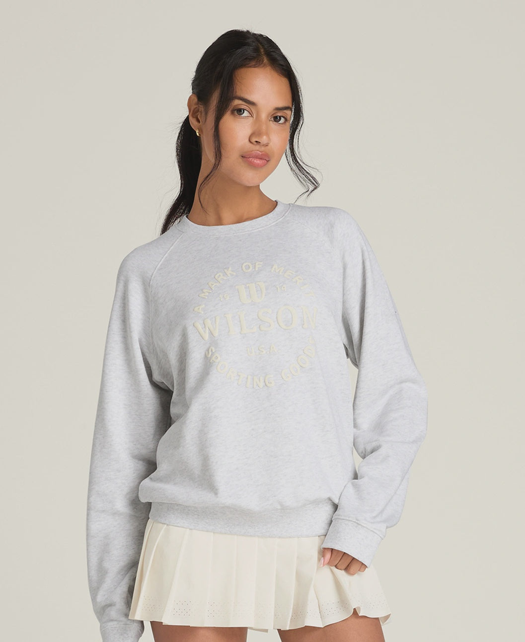 Wilson Women's Classic Crew Sweatshirt WW00562531 MGV