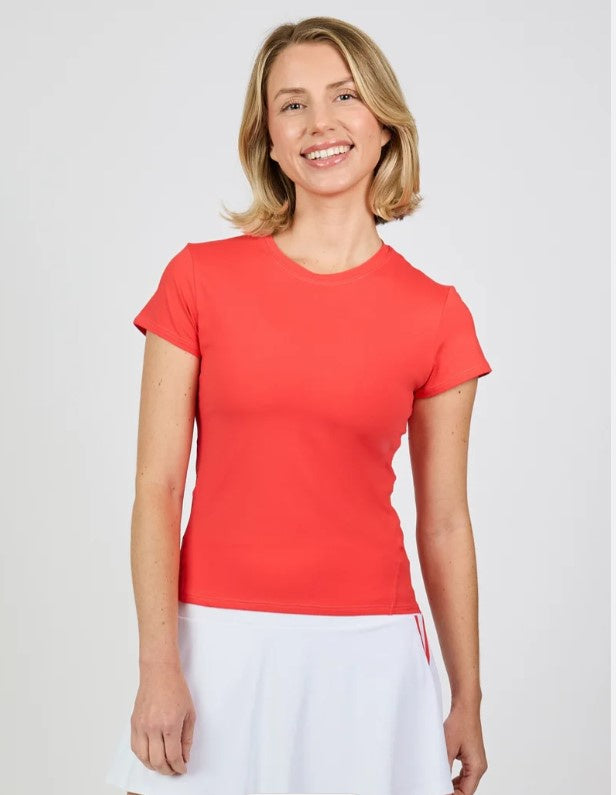 Sofibella UV Short Sleeve Top- 2488 Hib