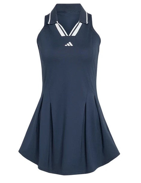 adidas ladies tennis dress CLIMACOOL Y-DRESS Purple S 15% elastane interlock Short tights Adidas Women's Roland Garros Pro