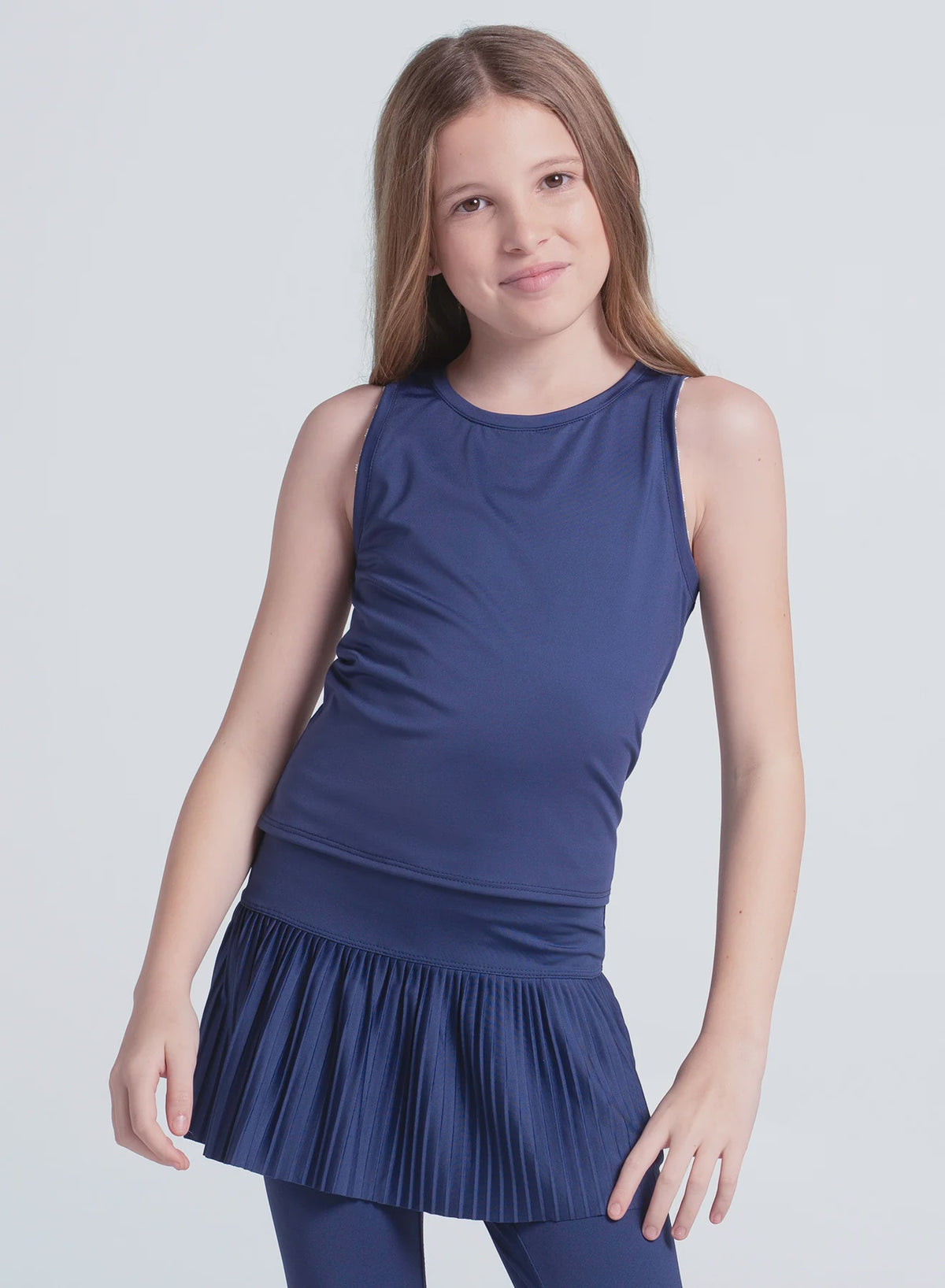 Lucky In Love Girls Ace Of Lace Tank T328-400-2