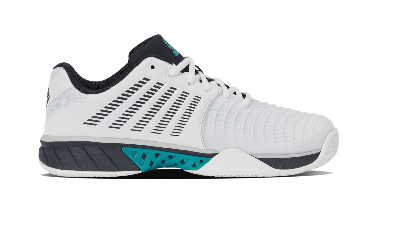 K-Swiss Men's Express Light 3 PADEL - White/Blue - 08900-148
