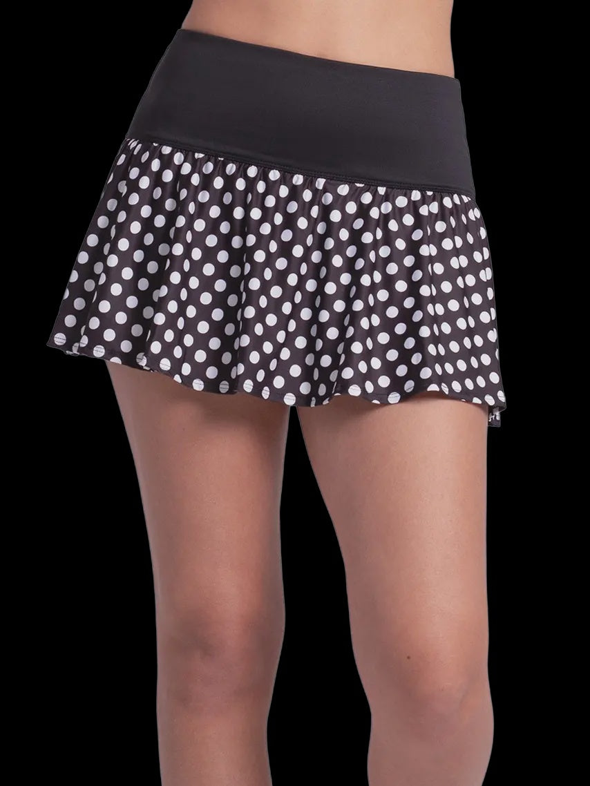 Lucky in Love Women's Point Spot On Flounce Skirt CB877-07H001