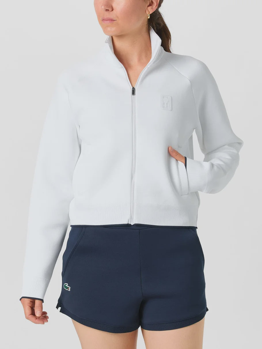 Lacoste Women's White Heritage Jacket- SF0228 51 001