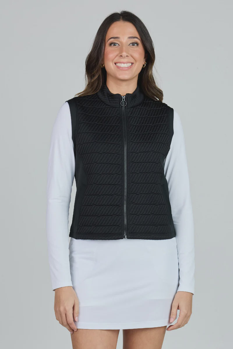 Sofibella Women's Staple Vest- 2458 Black