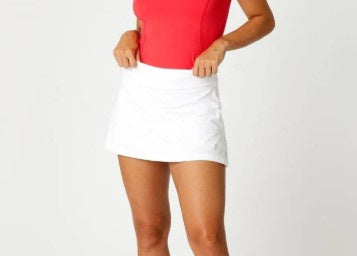 SofiBella Panel Skirt 14" - 2177 White