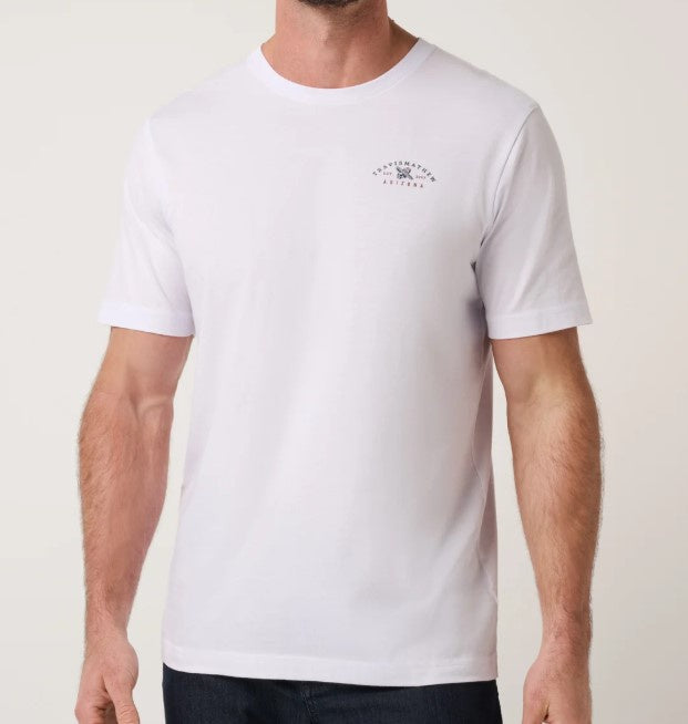Travis Mathew Men's Mesa Views Tee- A46848 White
