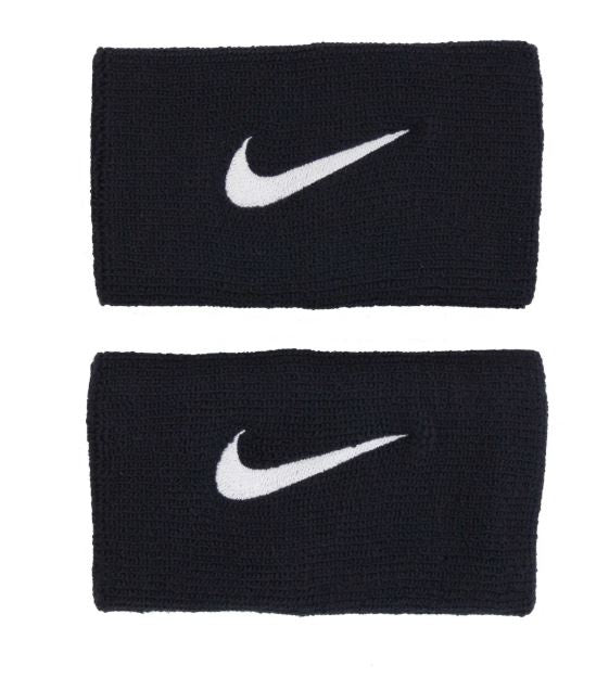 Nike Double Wristband 2 Pack - Black